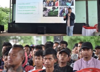Workshop & training held for sanitation workers at Marten