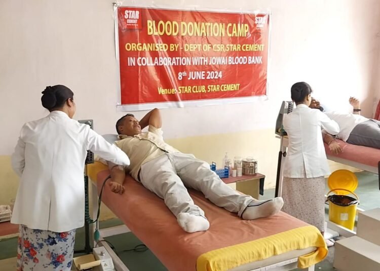 Blood donation camp held