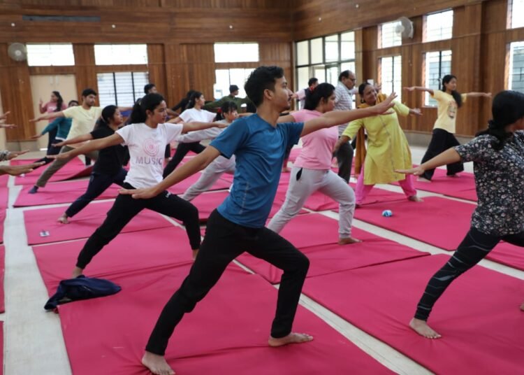 Yoga camp concludes in NEHU