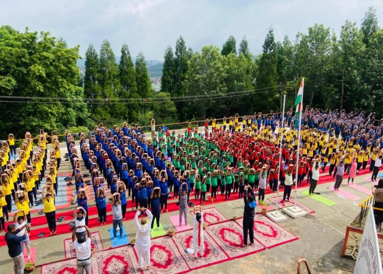 Meghalaya gets into shape on International Yoga Day