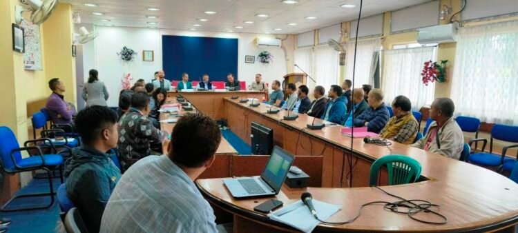 Shylla, Hek review disaster related issues in Jowai