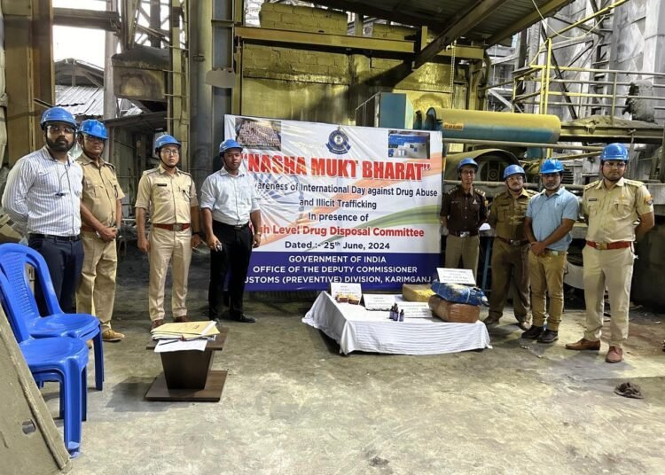 Customs destroy seized drugs worth Rs 167.47 cr