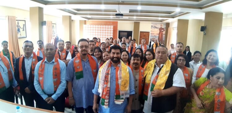BJP Meghalaya welcomes new state in-charge