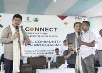 CM connects with people of Bhoirymbong in town hall meeting