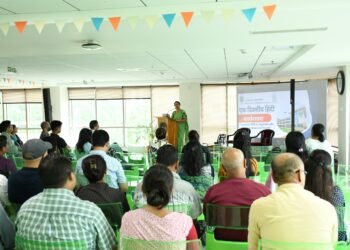Hindi workshop at IIM Shillong