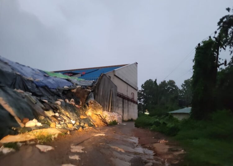 RTI request into PA Sangma wall collapse partially denied