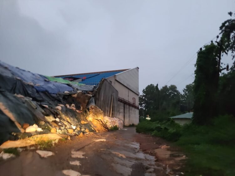 RTI request into PA Sangma wall collapse partially denied