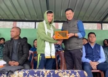 Local lad given send-off before joining India U-17 football team camp