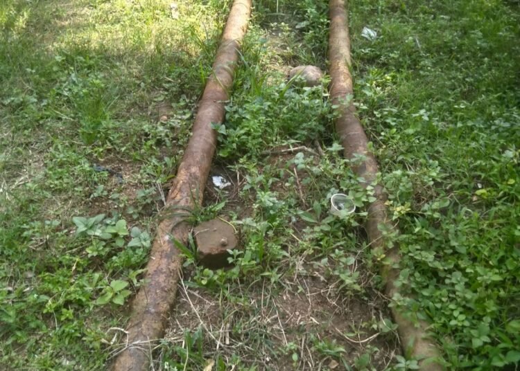 ‘Rusty, old pipes’ used in JJM project