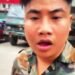 Imposter in military uniform held in city