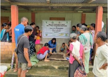 WGH farmers receive climate resilient paddy from ICAR-KVK