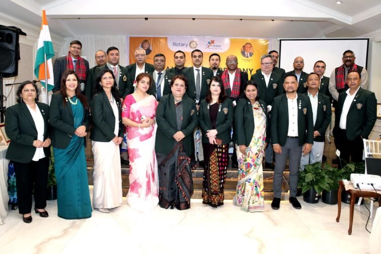 Rotary Club Shillong Heritage holds installation ceremony
