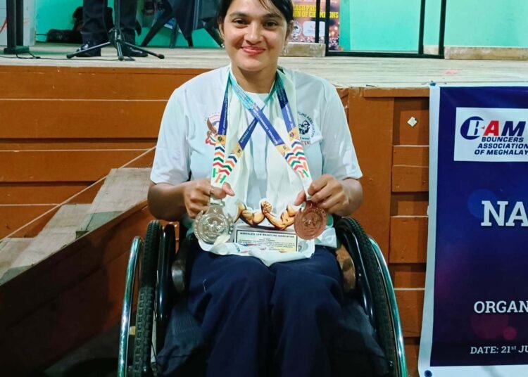 Physically challenged Prisca Pyngrope to represent India at World Arm Wrestling Championship