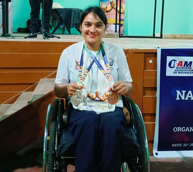 Physically challenged Prisca Pyngrope to represent India at World Arm Wrestling Championship