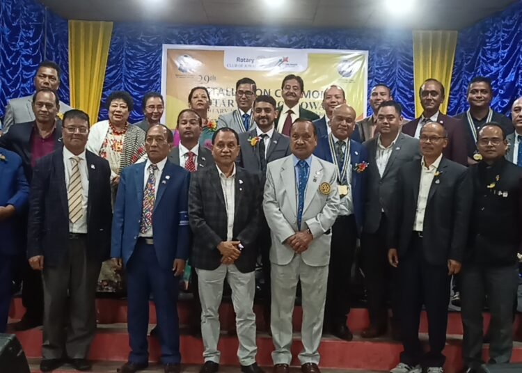 Rotary Club of Jowai elects new office bearers