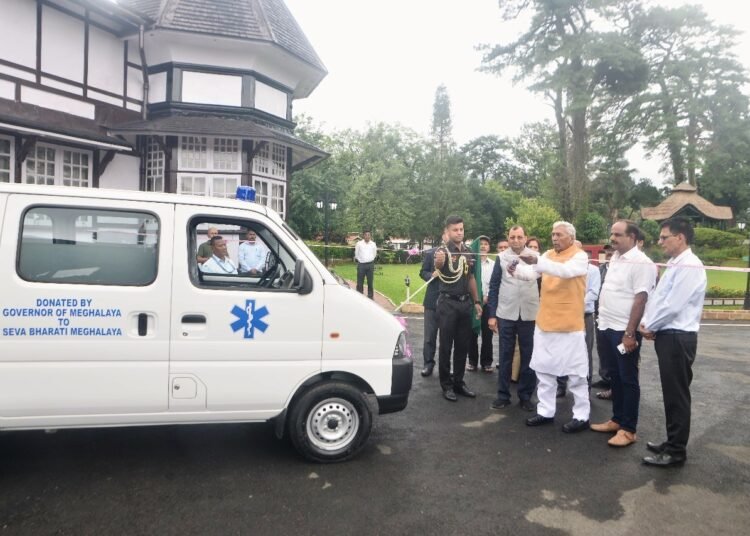 Guv donates ambulance to social organisation