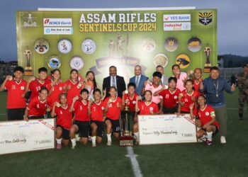  Arunachal win Assam Rifles Sentinels Cup for women