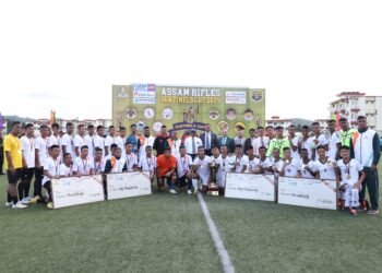 Assam Rifles win Sentinels Cup men’s football title