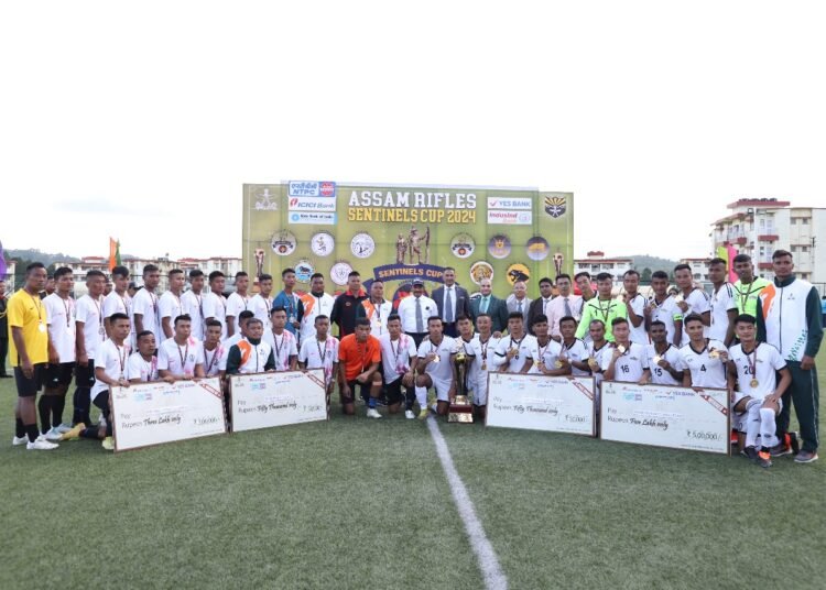 Assam Rifles win Sentinels Cup men’s football title