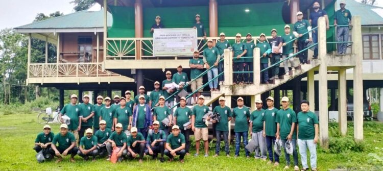 Wildlife workers in WGH provided with field gear