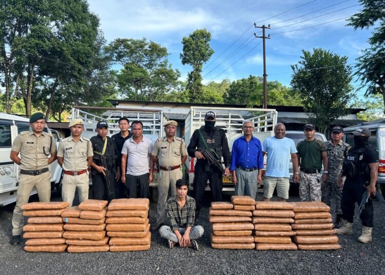 Ri Bhoi: One held with marijuana, two flee