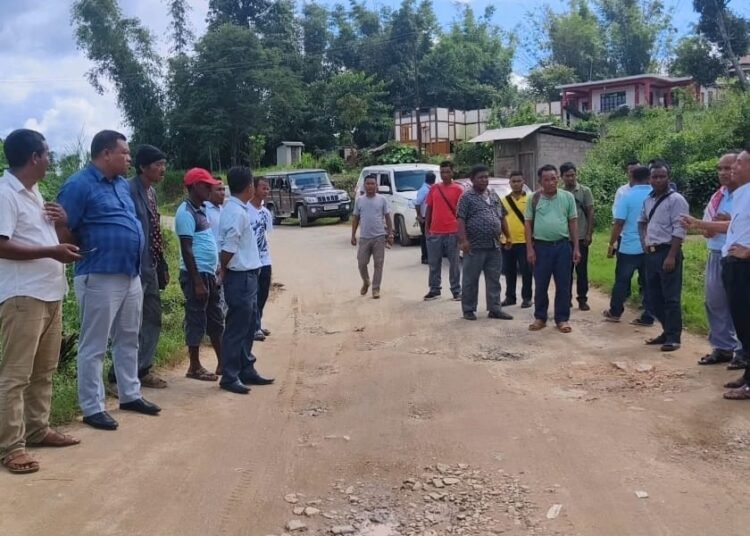 Road troubles in Mawhati constituency discussed
