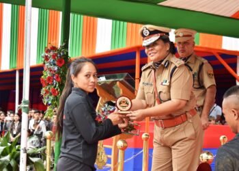 Passing out parade held for 184 new constables of Meghlaya Police