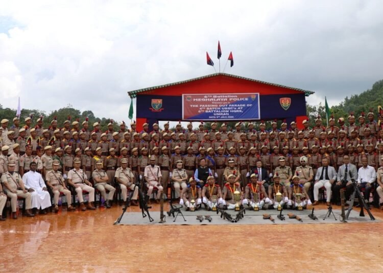 Passing out parade held for 4th batch of MLP unarmed constables