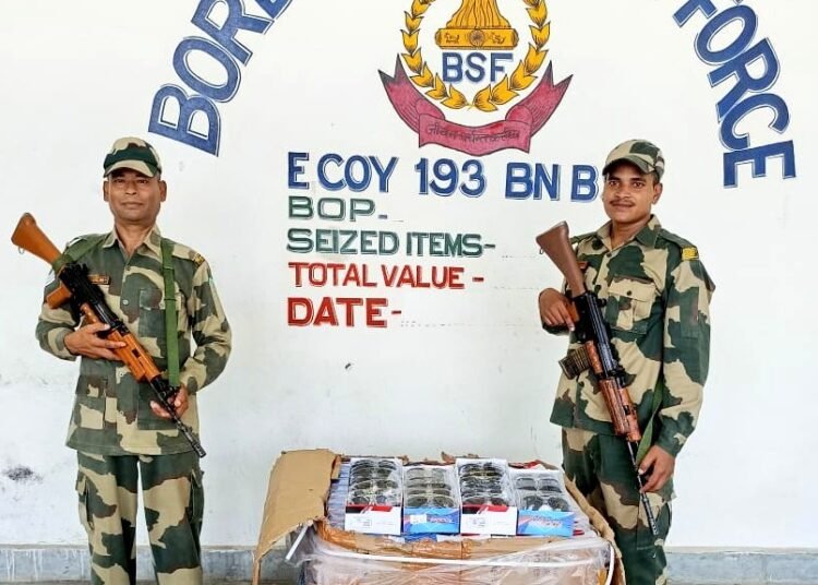 BSF stops goods worth Rs 10 lakh from being smuggled