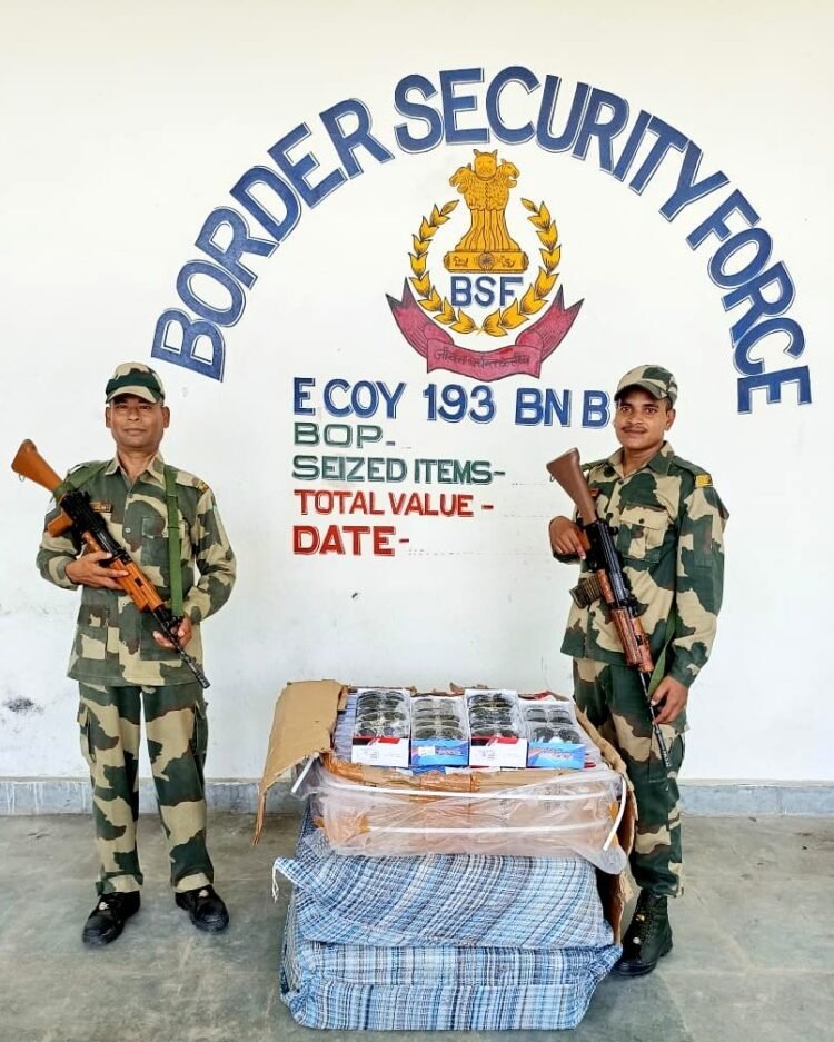 BSF stops goods worth Rs 10 lakh from being smuggled