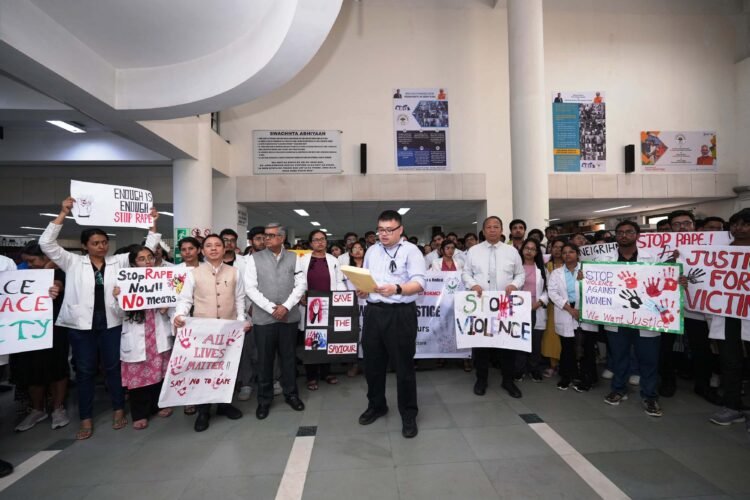 Kolkata rape-murder: Doctors, hospitals in Meghalaya join stir