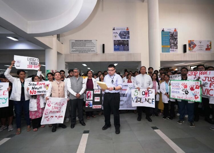 Kolkata rape-murder: Doctors, hospitals in Meghalaya join stir