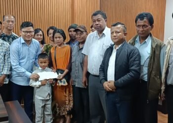 Meghalaya’s ‘junior Martinez’ given warm send-off