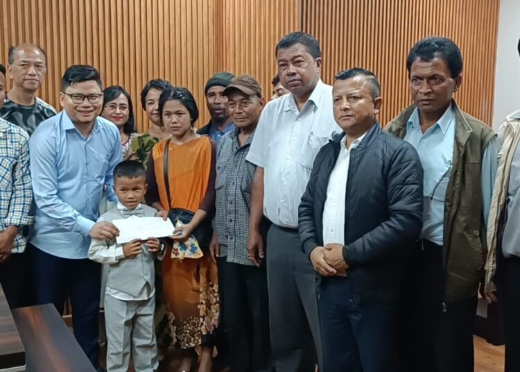 Meghalaya’s ‘junior Martinez’ given warm send-off