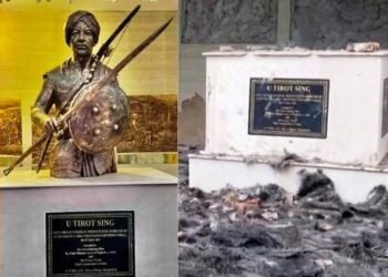 Bangladesh Unrest: Bust of Tirot Sing demolished
