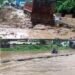 Severe landslide and flooding along national highways in Meghalaya