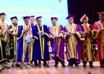 Lou Majaw, Zubeen Garg conferred with Honorary Doctorate by USTM