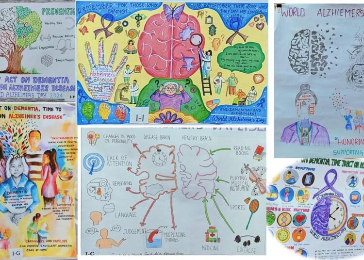 NEIGRIHMS raises awareness about Alzheimer, Dementia through posters