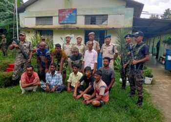10 Bangladeshis arrested in Meghalaya