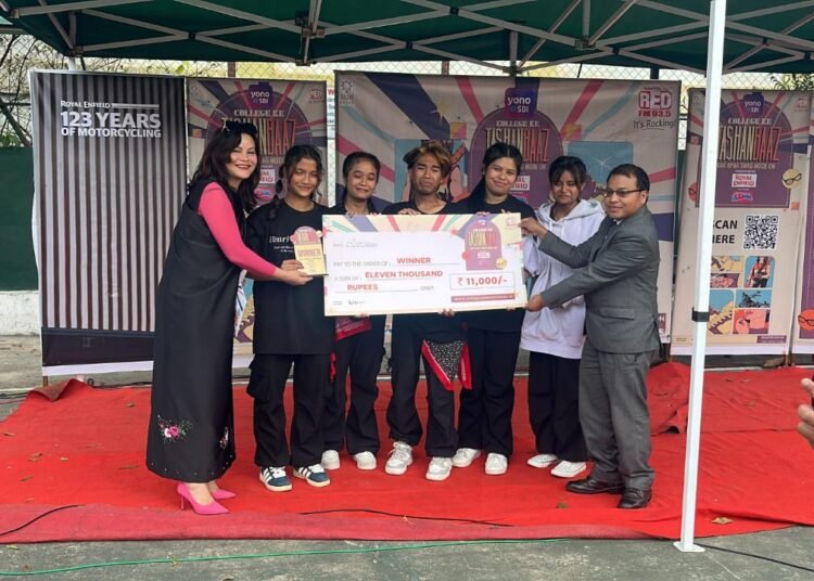 Shillong Commerce College group wins talent hunt competition