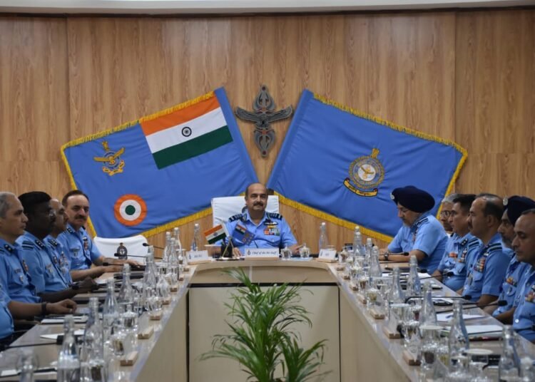 IAF Chief reviews operational preparedness of Eastern Air Command in Shillong