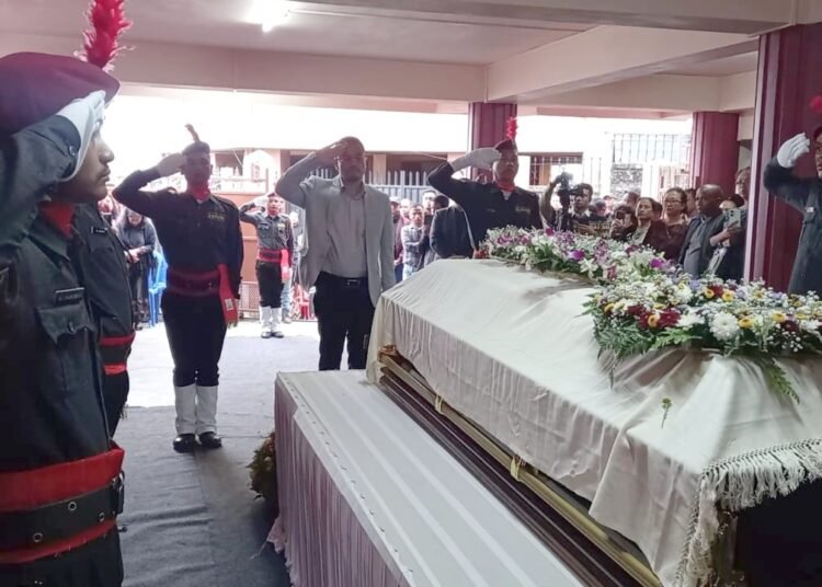 Body of Latiplang Kharkongor laid to rest