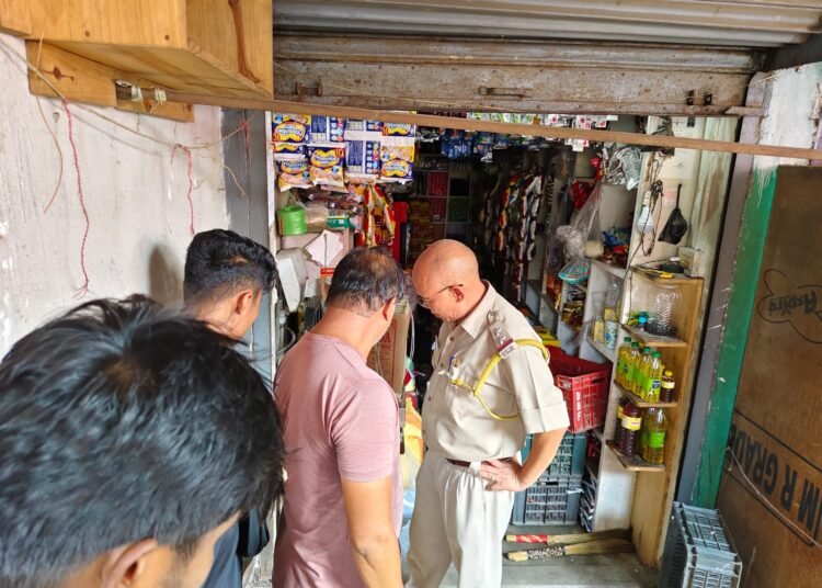 Grocery shop in Nongpoh looted