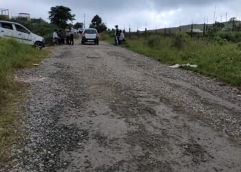 WJH villagers sick of bad state of PMGSY road