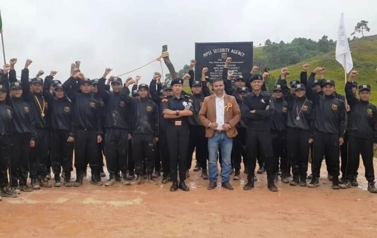 Passing out parade held for 36 security guards in WJH