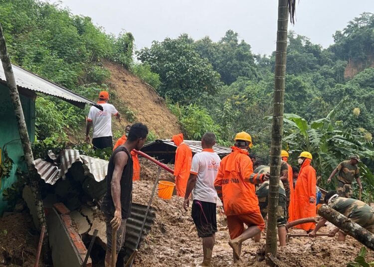 Seven bodies of Atisia Songma family recovered in SGH landslides