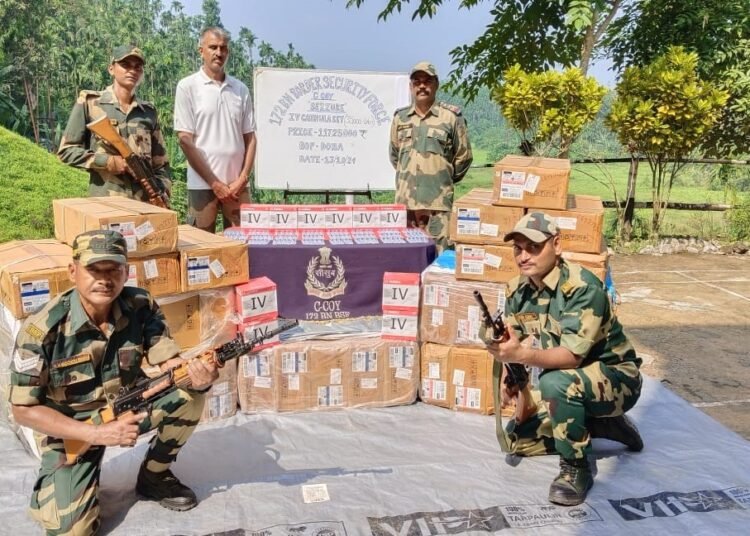 BSF seizes Rs 1 crore in medical accessories from IB