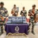 BSF Meghalaya thwarts smuggling attempt of cough syrup
