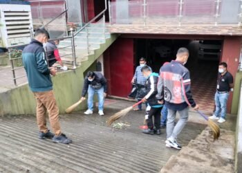 Jio workers in NE participate in cleanliness drive