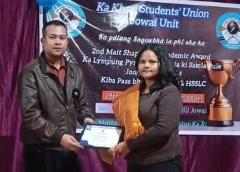 Maitshaphrang Excellency Award